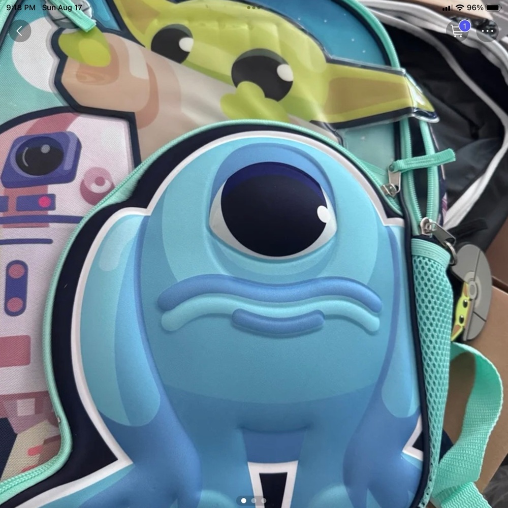 Star Wars Mandalorian Backpack & Lunchbox